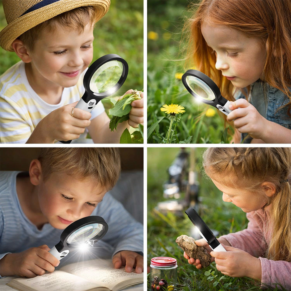 45X Magnifying Glass For Kids